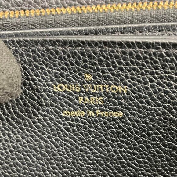 Louis Vuitton Monogram Empreinte Leather Zippy Long Wallet Black LV - Picture 13 of 15